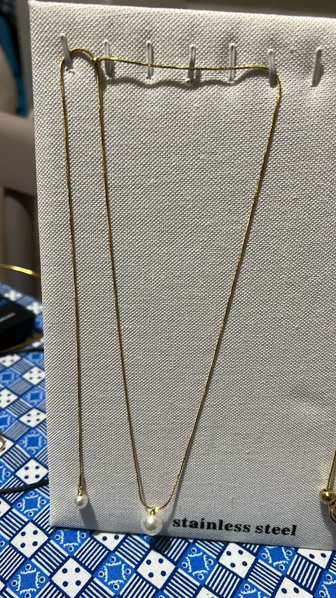 Collana Perla Sospesa | Nude Jewelry