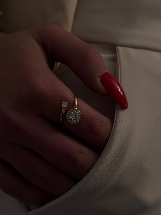 Anello Doppia Luce | Nude Jewerly