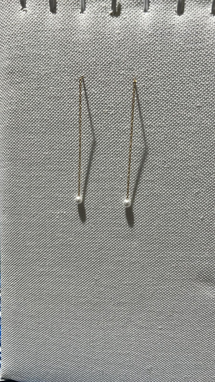 Orecchino Filo di Perla | Nude Jewelry